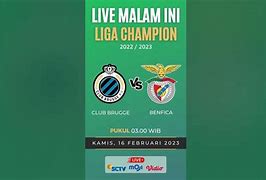 Jadwal Liga Champion 2023 Live Sctv Malam Ini